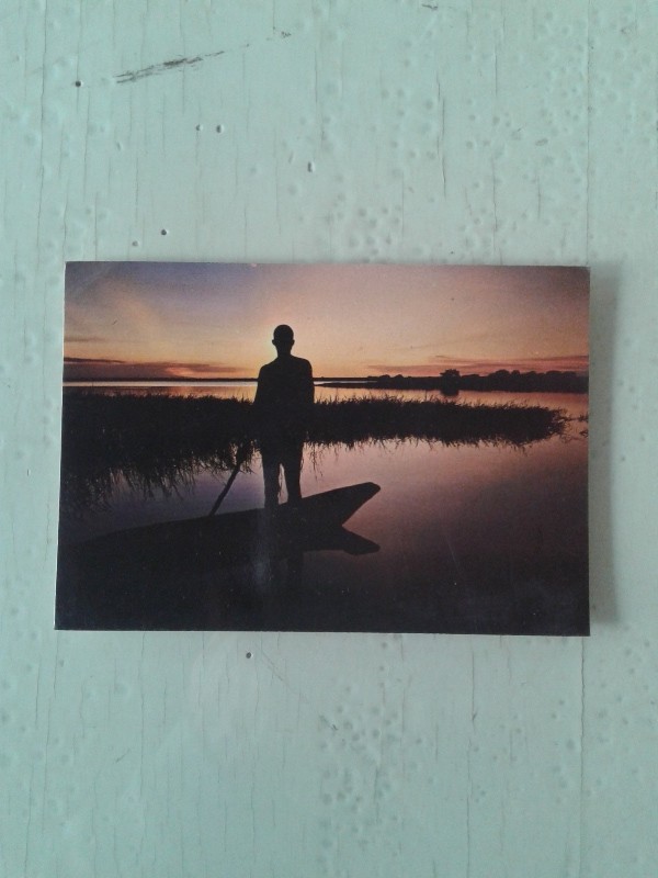 Cartoline tramonto fiume