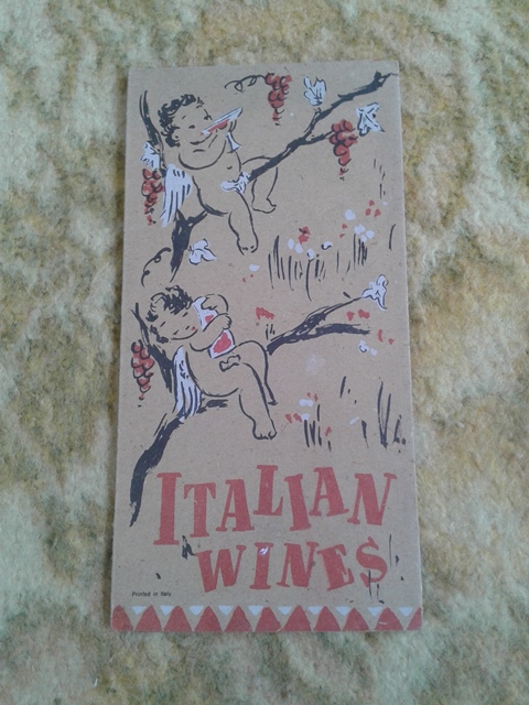 Depliant/opuscolo italian wines. guida vintage