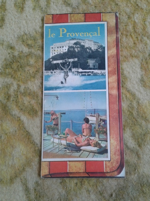 Depliant/opuscolo le Provencal guida turistica vintage