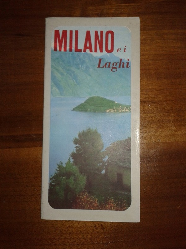 Depliant/opuscolo MILANO e i Laghi guida turistica 