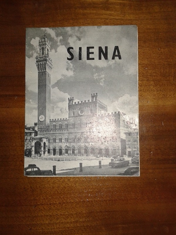 Depliant/opuscolo SIENA guida turistica vintage