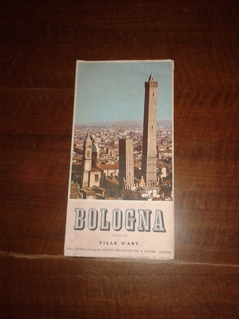 Depliant/opuscolo.bologna.guida turistica vintage