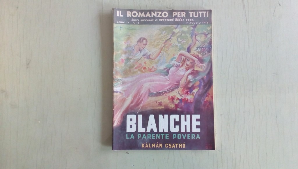 Il romanzo mensile/blanche la parente povera  1948