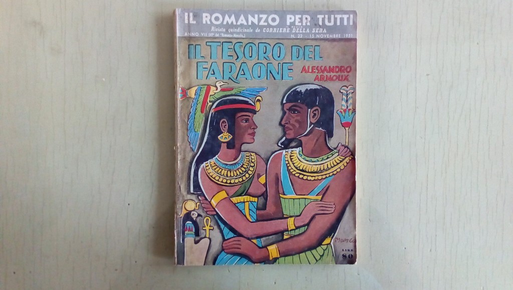 Il romanzo mensile/il tesoro del faraone 1951