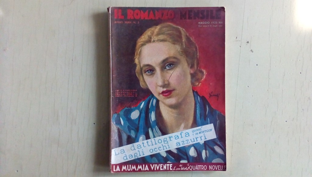 Il romanzo mensile/la mummia vivente. anno 1935
