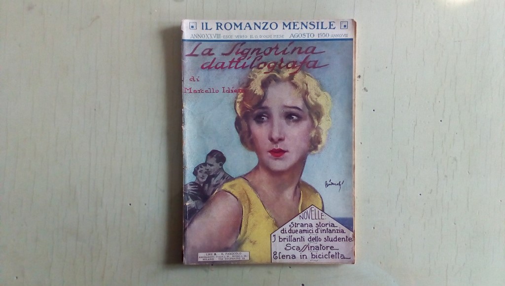 Il romanzo mensile/la signorina dattilografa 1930