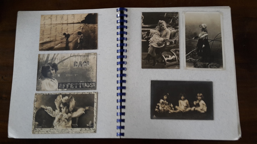 Album completi cartoline donne e bambini 1900 - 1930