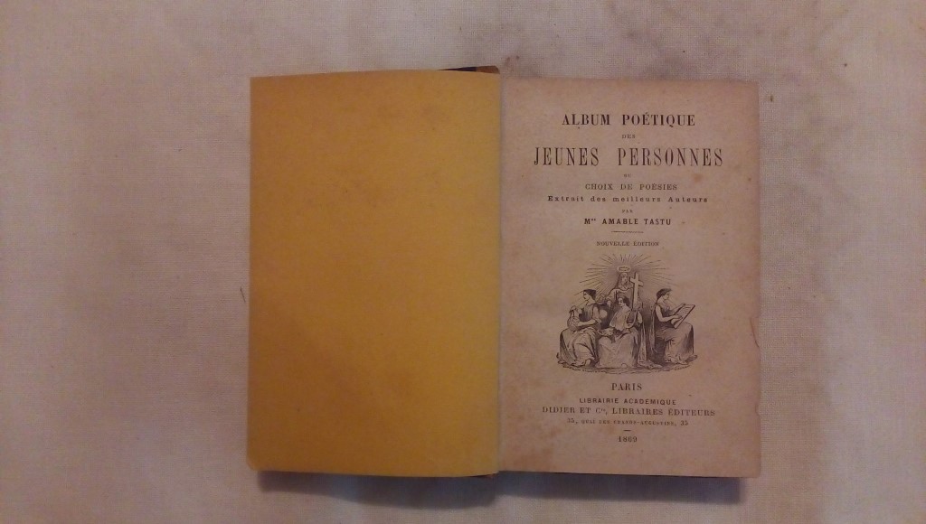 Album poetique des jeunes personnes - M. Amable Tastu 1869