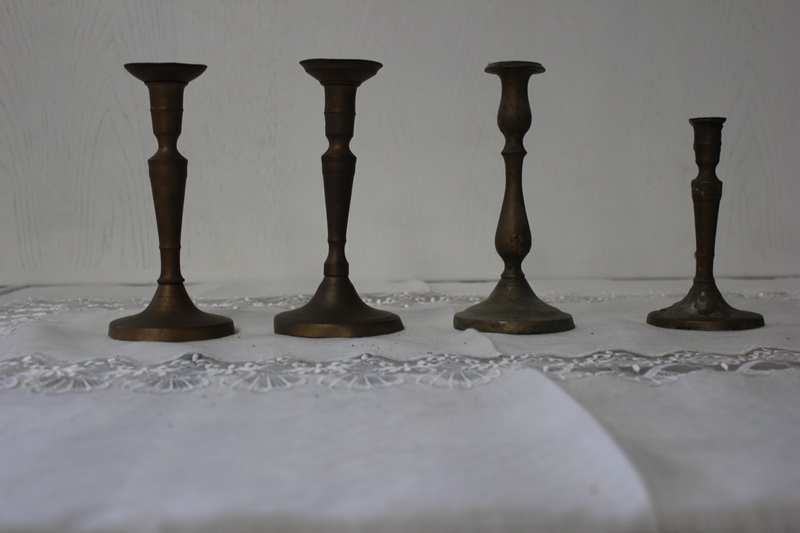 Candelabri vari ottone 