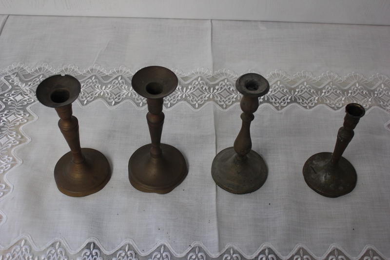 Candelabri vari ottone 