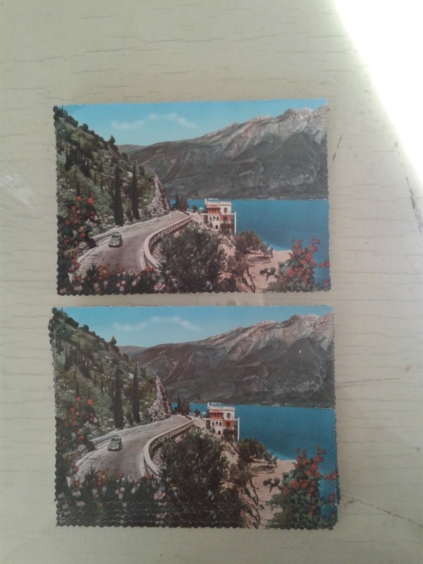 Cartoline lago di garda vintage