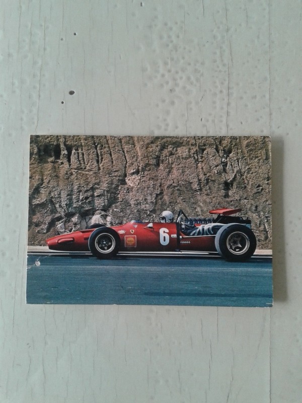 Cartoline ferrari f 1 vintage macchina