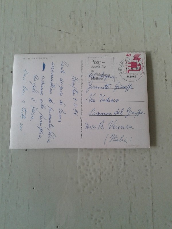 Cartoline fiori vintage