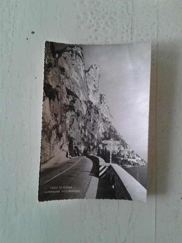 Cartoline lago di garda bianco e nero vintage