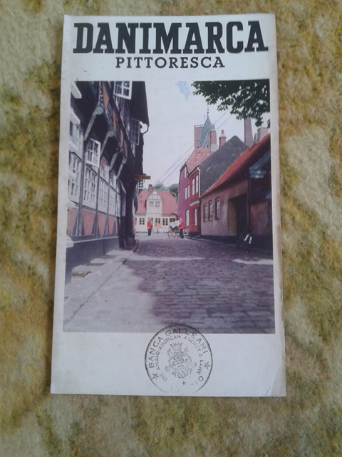 Depliant/opuscolo. Danimarca pittoresca. guida turistica vintage 1956
