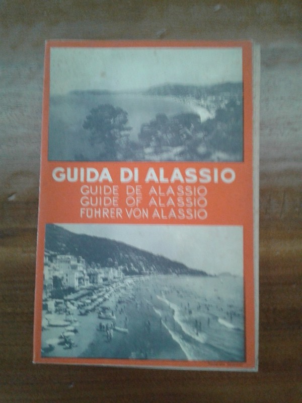 Depliant/opuscolo guida di ALASSIO. guida turistica vintage