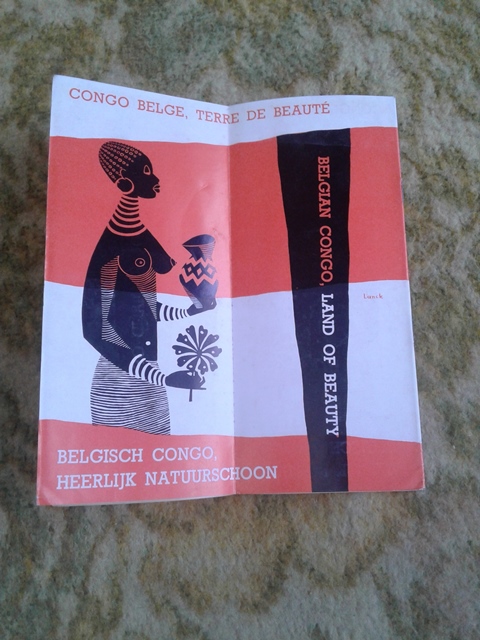 Depliant/opuscolo hoteles in belgisch congo guida officiale 1956