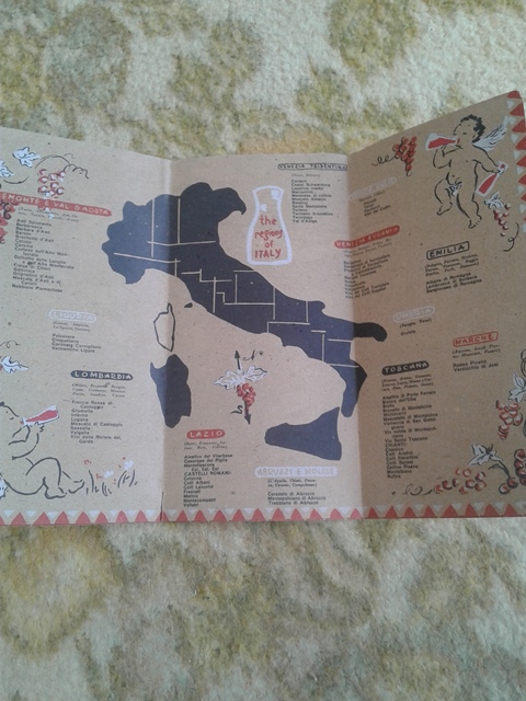 Depliant/opuscolo italian wines. guida vintage
