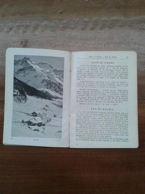 Depliant/opuscolo L'INVERNO IN ALTO ADIGE Bolzano. Merano. Dolomiti guida turistica