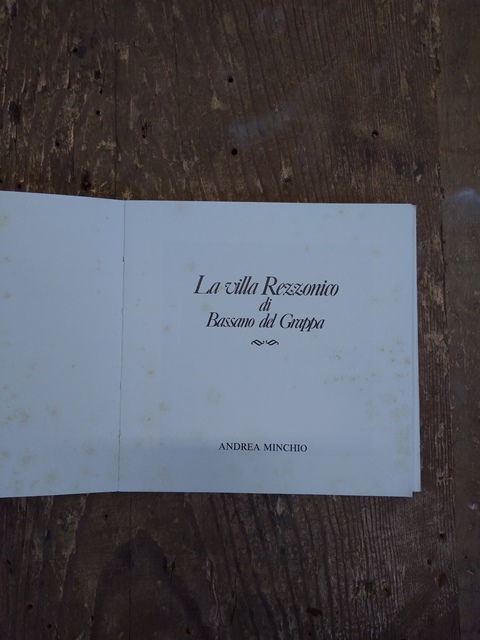Depliant/opuscolo la villa Rezzonico