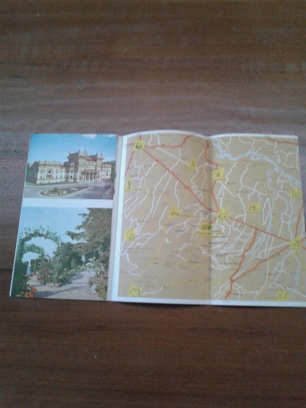 Depliant/opuscolo SALSOMAGGIORE TERME e TABIANO BAGNI  guida turistica vintage