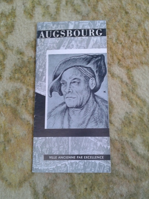 Depliant/opuscolo.augsbourg. vintage guida