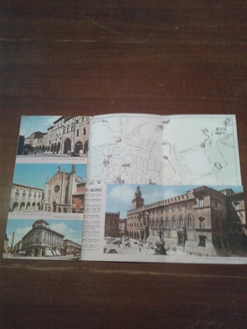 Depliant/opuscolo.bologna.guida turistica vintage