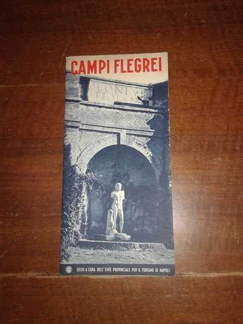 Depliant/opuscolo.campi flegrei.guida turistica vintage napoli