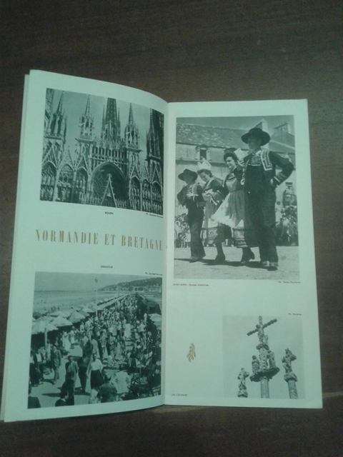 Depliant/opuscolo.france. guida turistica vintage