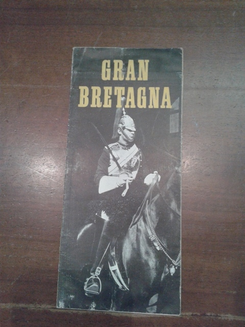 Depliant/opuscolo.gran bretagna. guida turistica vintage