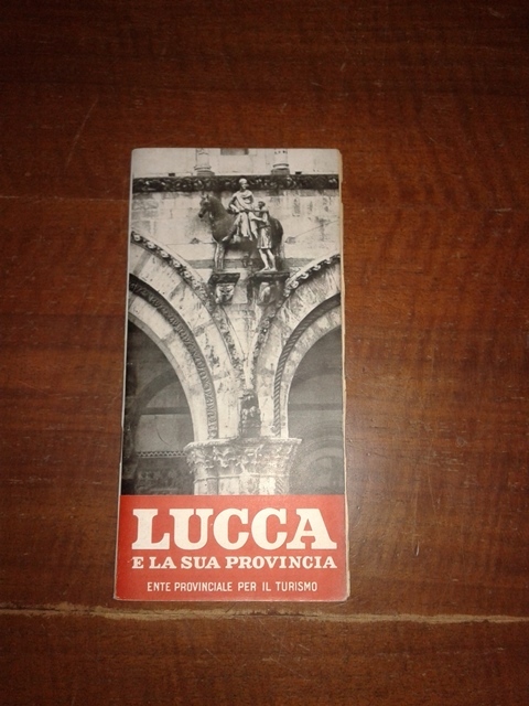 Depliant/opuscolo.lucca.guida turistica vintage 