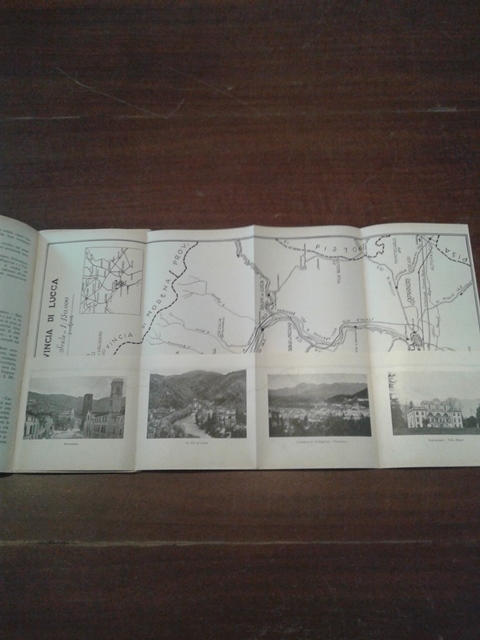 Depliant/opuscolo.lucca.guida turistica vintage 