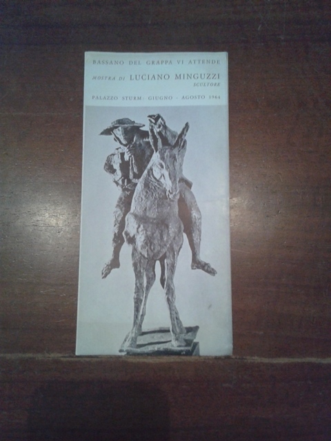 Depliant/opuscolo.luciano minguzzi, bassano del grappa. guida vintage 