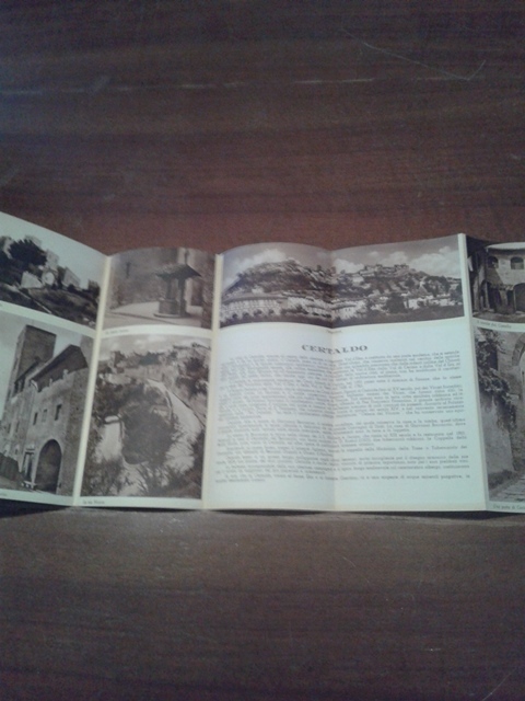 Depliant/opuscolo. certaldo. guida turistica vintage