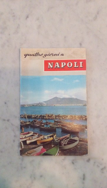 Depliant/opuscolo.napoli. guida turistica vintage