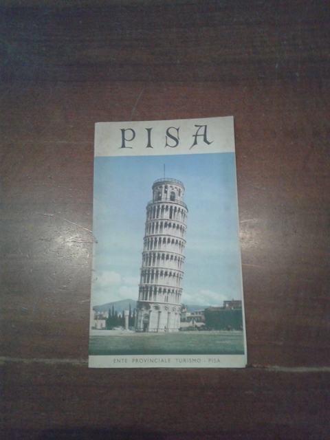 Depliant/opuscolo.pisa.guida turistica vintage