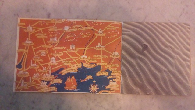 Depliant/opuscolo.spiagge venete . guida turistica vintage