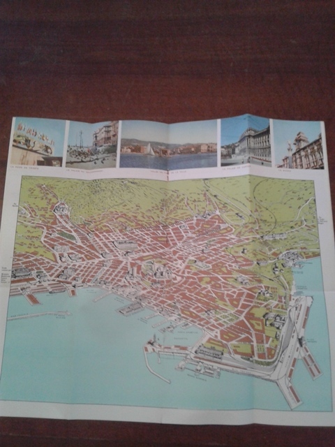 Depliant/opuscolo.trieste.guida turistica vintage