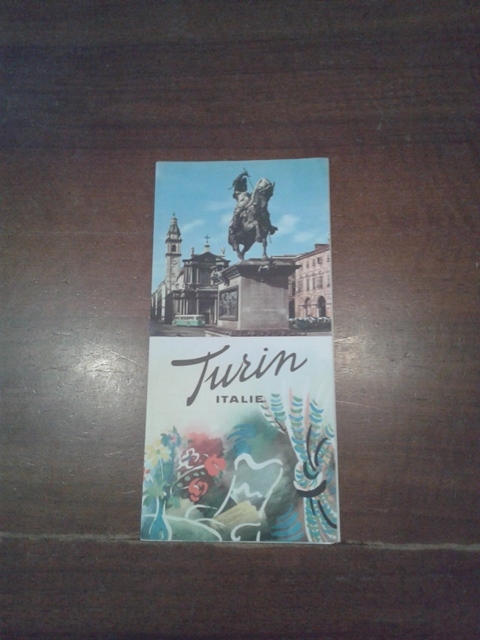 Depliant/opuscolo.turin, italie. guida turistica vintage