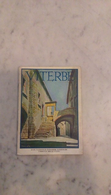 Depliant/opuscolo.viterbo. guida turistica vintage