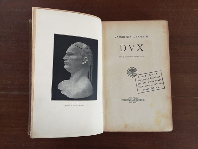 DUX  Margherita G. Sarfatti Mondadori 1929