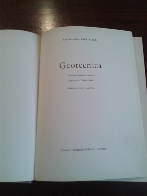 Geotecnica - karl Terzaghi Ralph B. Peck 