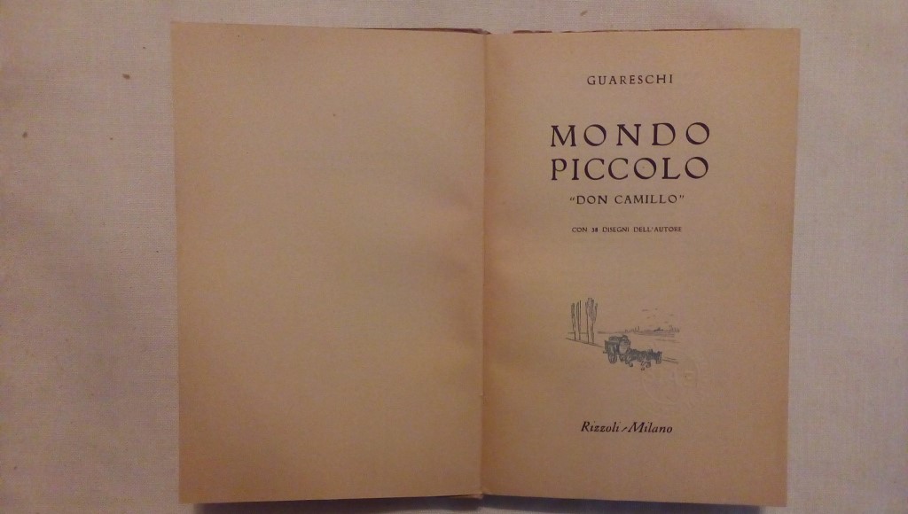 Guareschi Mondo piccolo Don Camillo e il suo gregge Prima edizione Rizzoli Milano