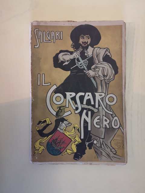 Il corsaro nero emilio salgari - Antonio vallardi editore milano