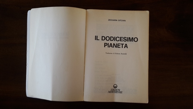 Il dodicesimo pianeta le vere origini dell'uomo - Zecharia sitchin