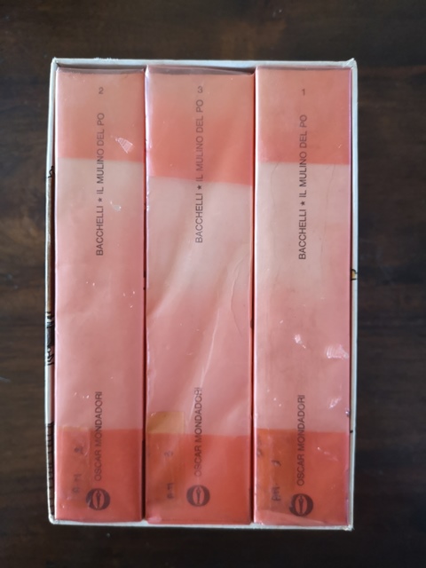 Il mulino del po - Riccardo bacchelli Mondadori 1970 3 volumi