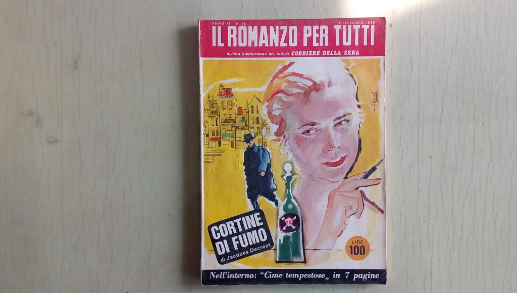 Il romanzo mensile/cortine di fumo 1955