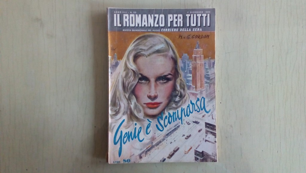 Il romanzo mensile/genie è scomparsa