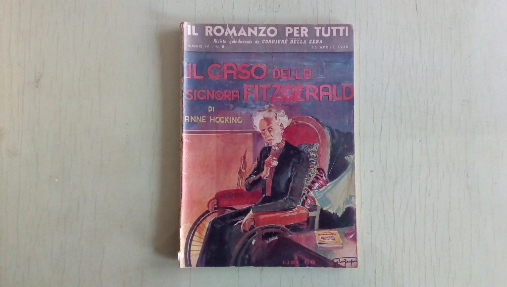 Il romanzo mensile/il caso della signora fitzgerald  1948