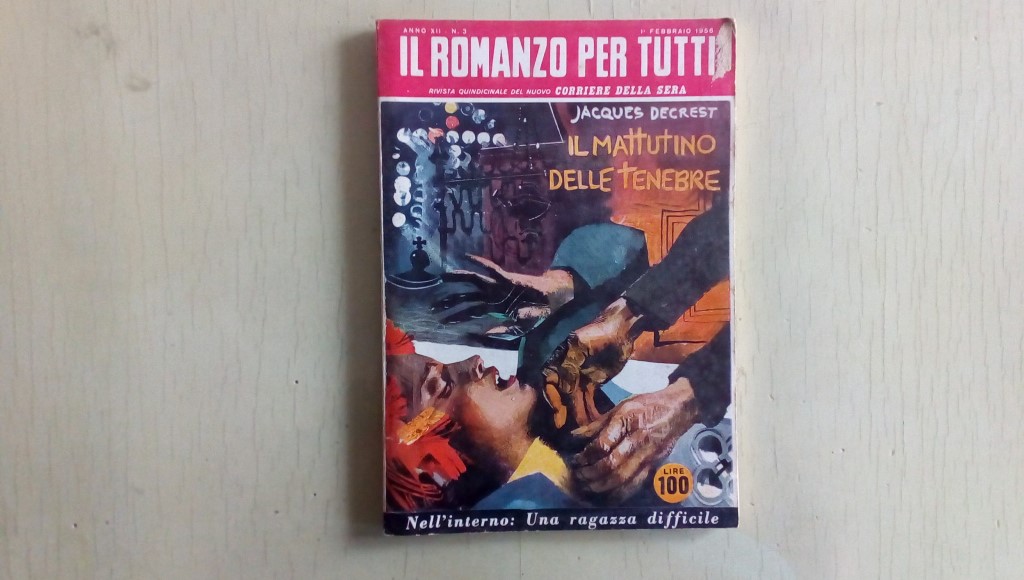 Il romanzo mensile/il mattutino delle tenebre 1956